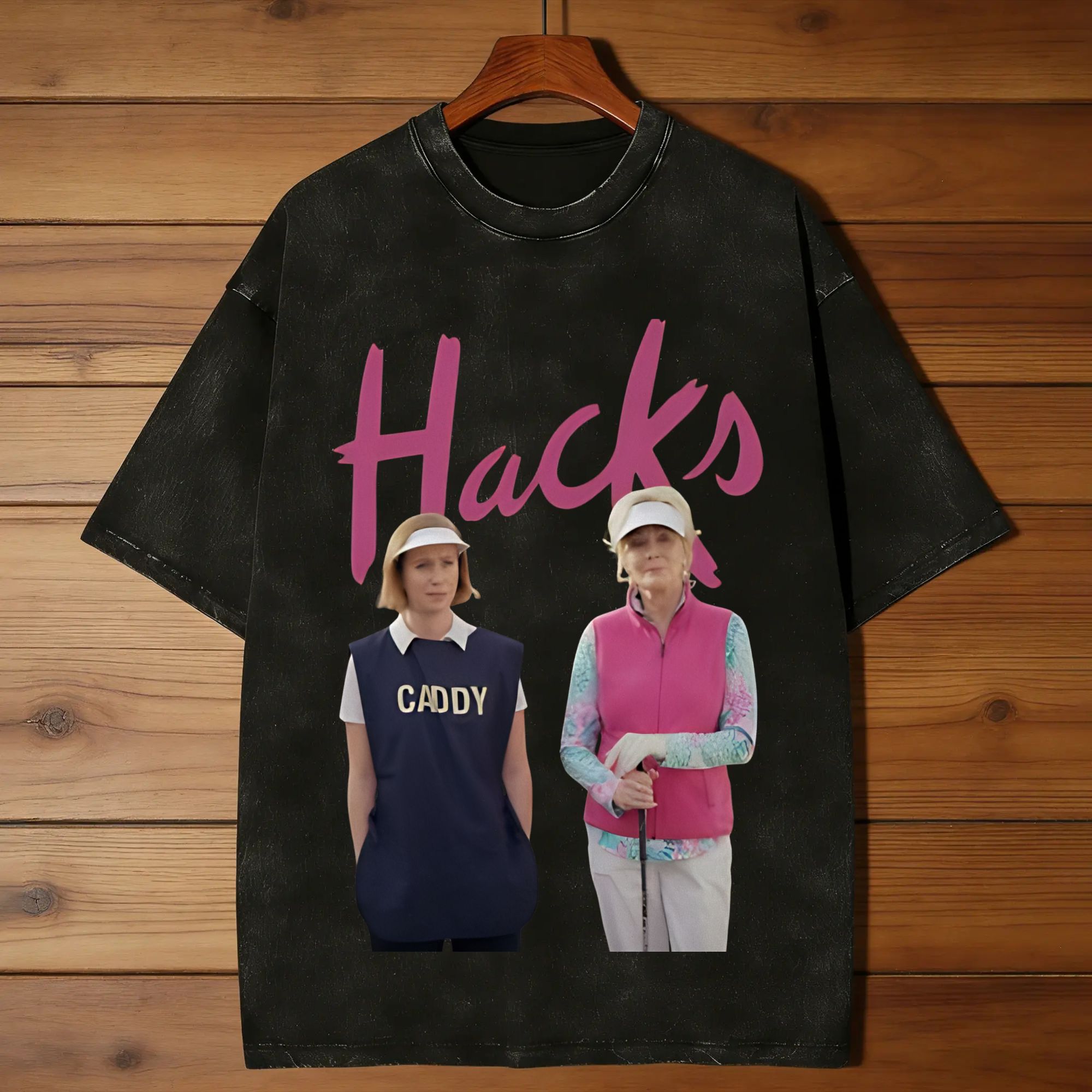 Mens Fashion Hacks - Streetwear Washed T Shirt Hacks Golfing
