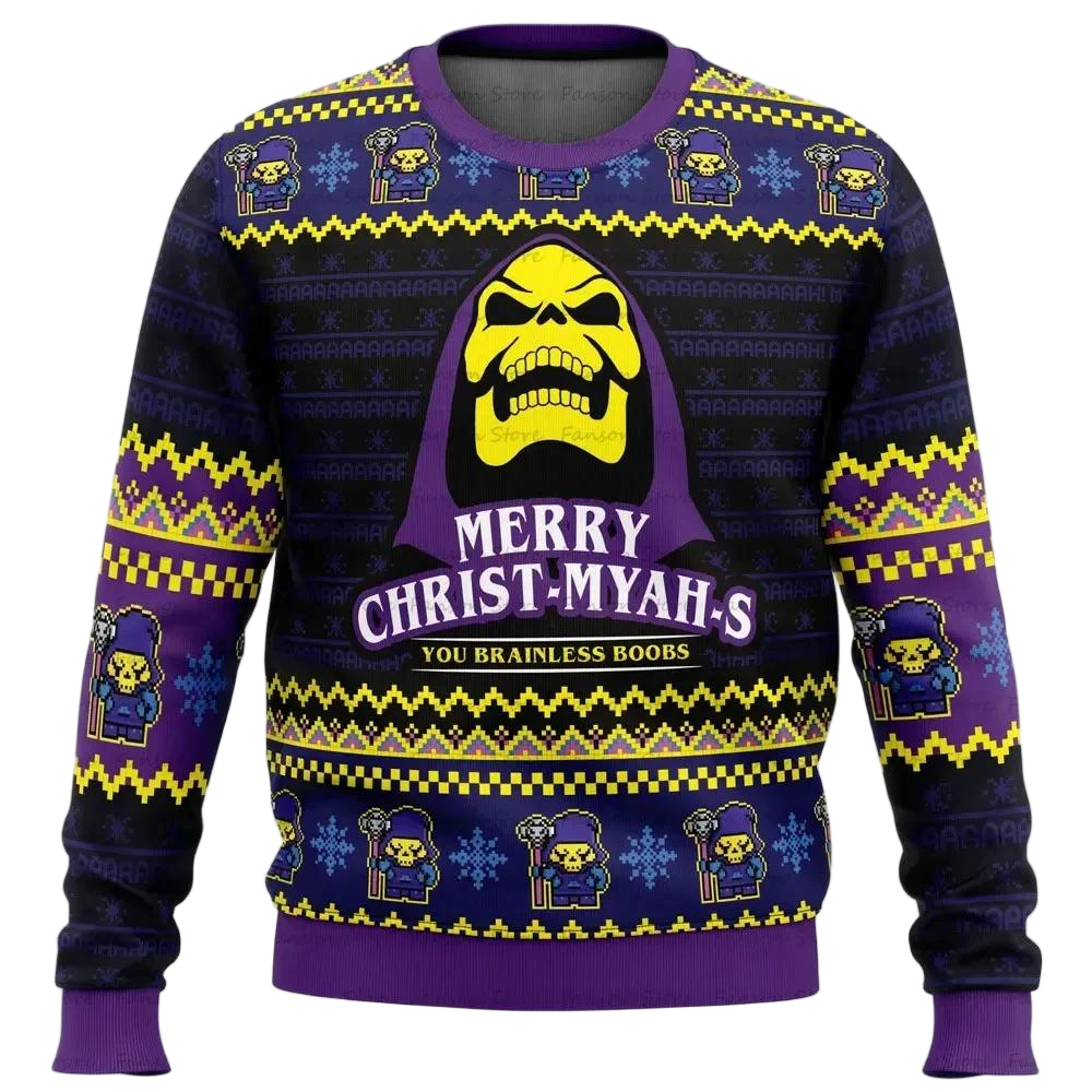 Mens Xmas Fashion - 2026 The Power Of Christmas Anime