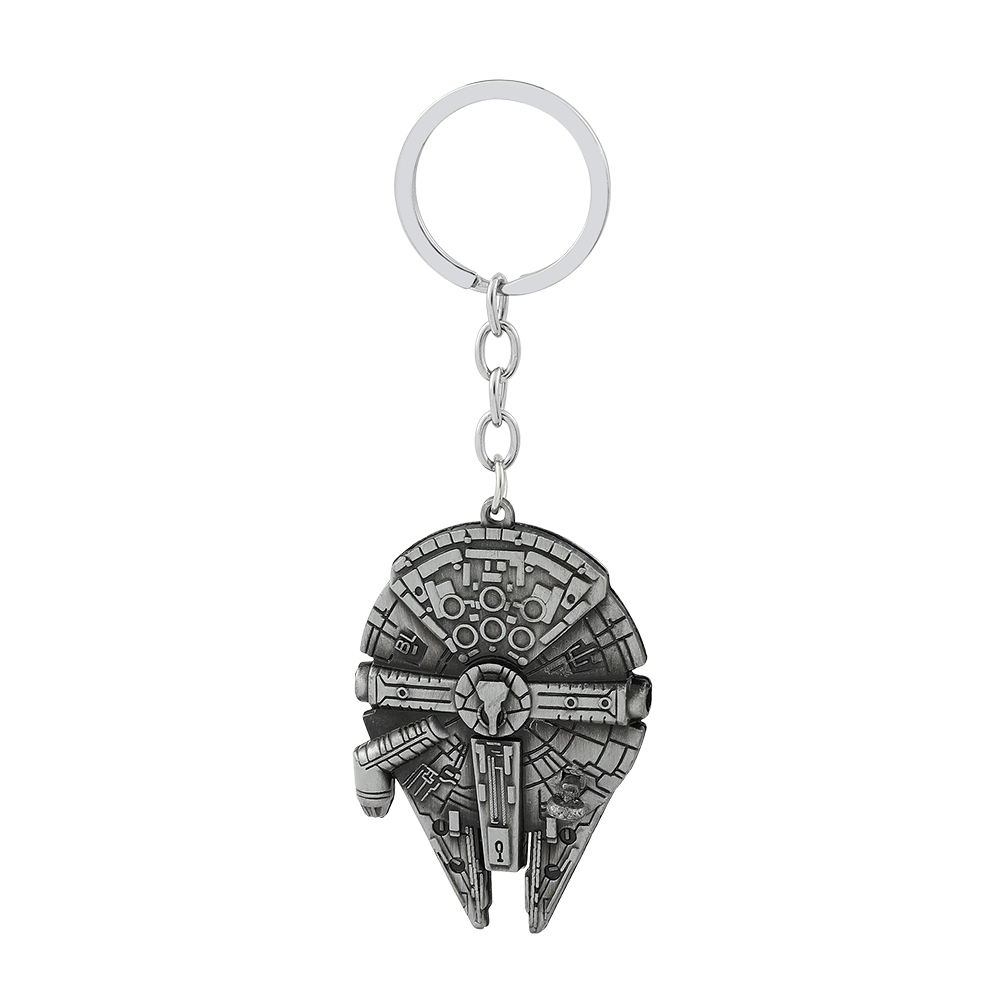 Men Fashion Key - Movie Star War Millennium Falcon Spaceship