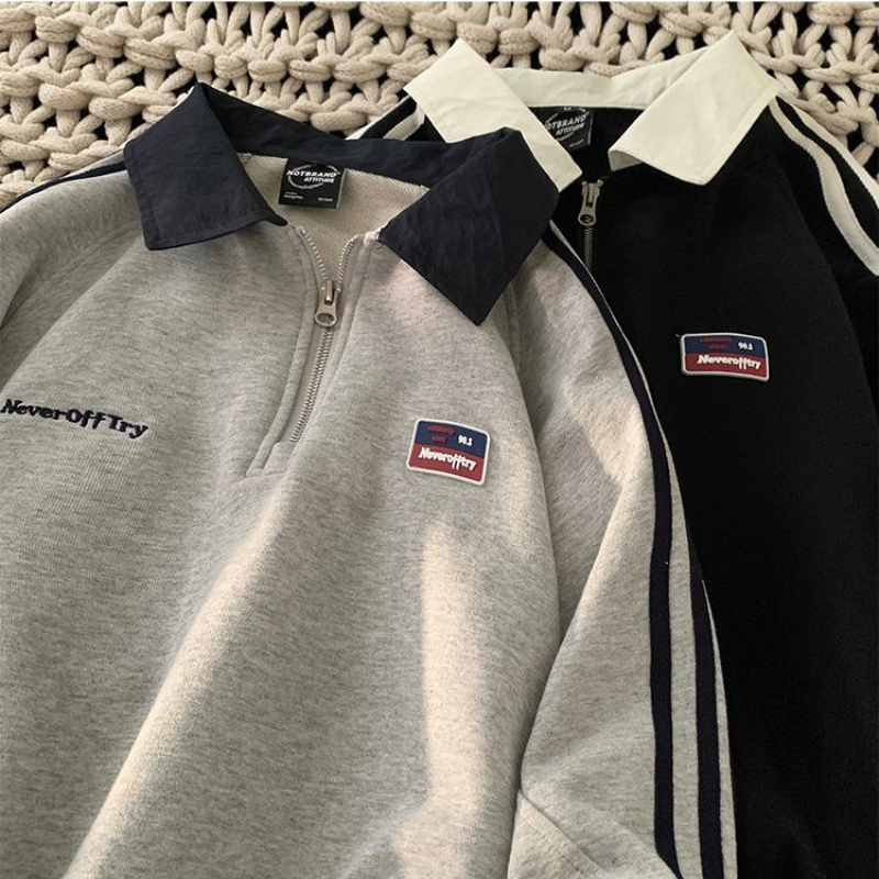 Men'S Fashion Labels - American Style Autumn Winter Oversize Sweatshirts