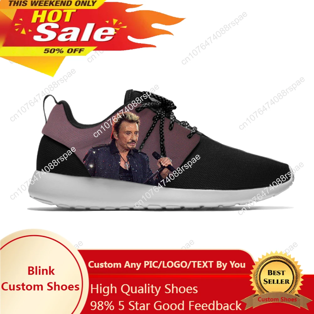 Rock Star Johnny Hallyday Musi – Men'S Fashion Running Shoes Bewertung und Preis