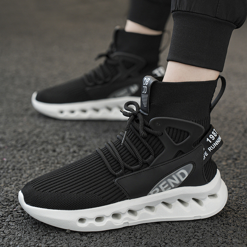 Trendy Men High Top Sock Shoes – Men'S Fashion Running Shoes Bewertung und Preis