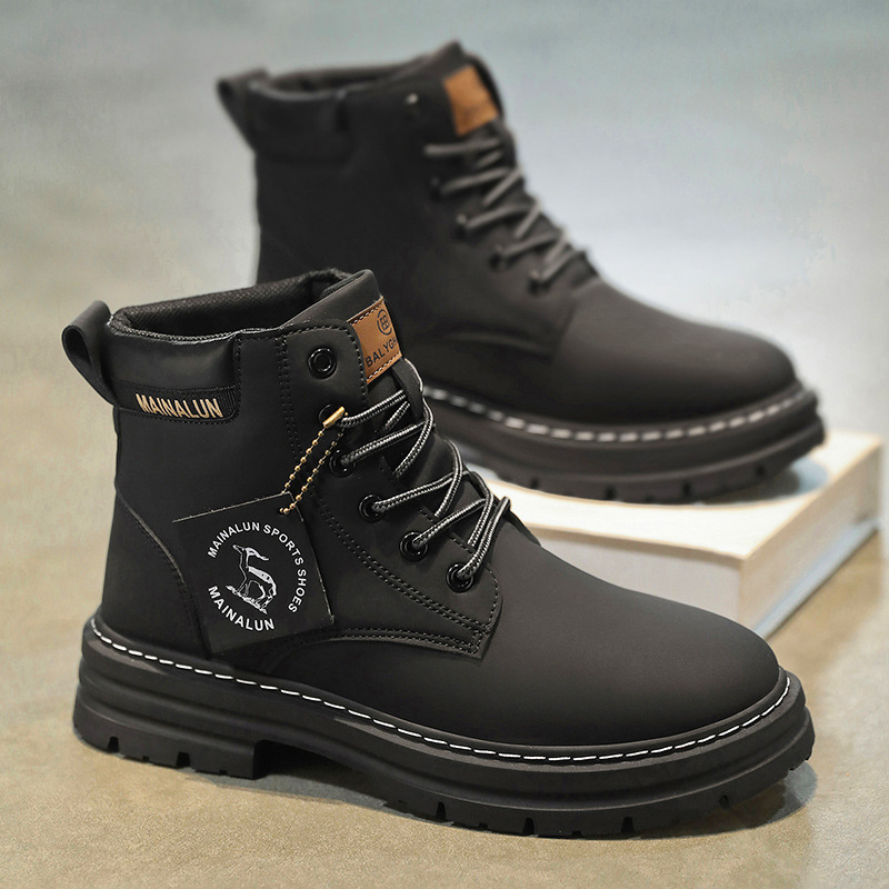 Classic Men High Top Boots Hig – Yellow Men'S Fashion Bewertung und Preis