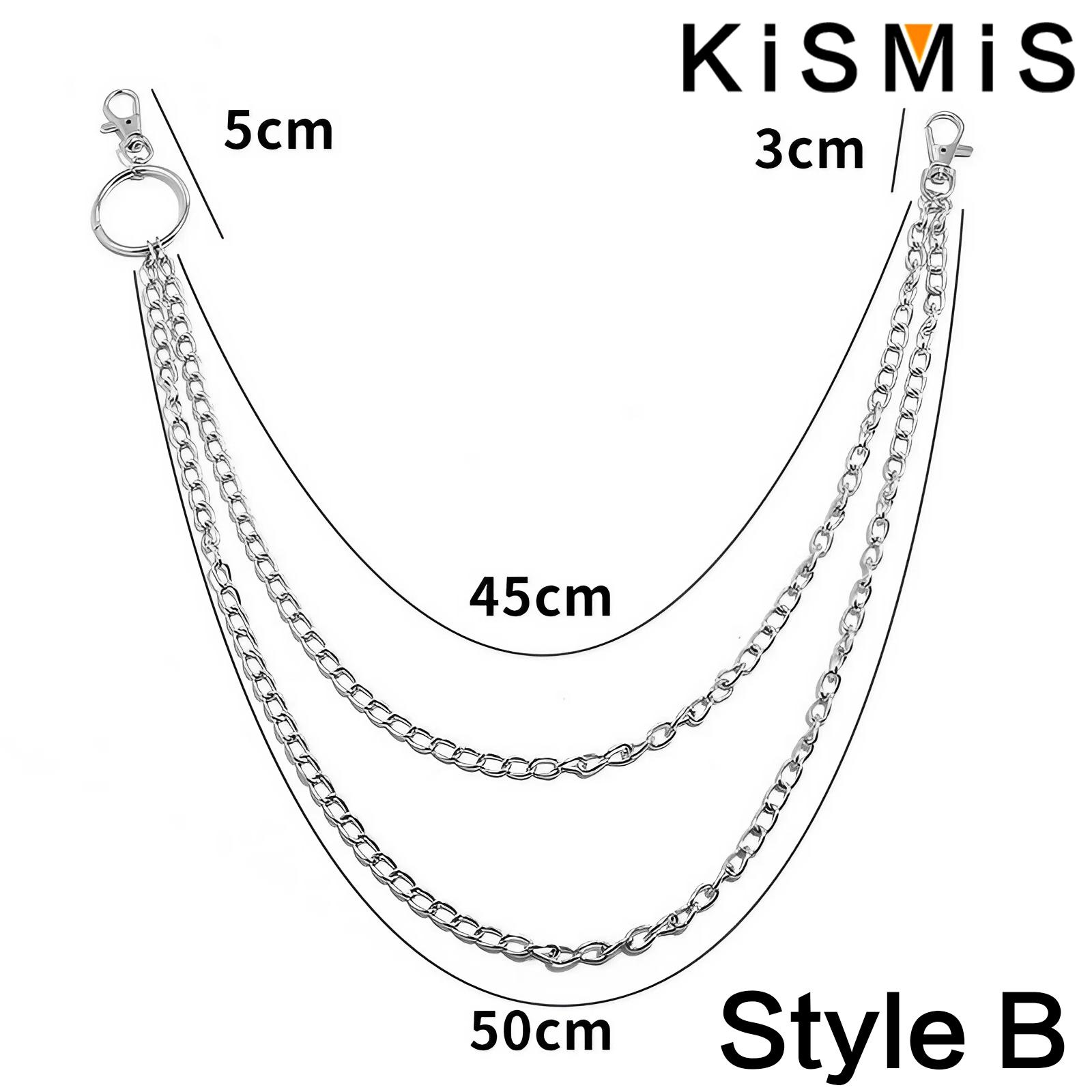 KISMIS 1PC Punk Street keychai – Men Fashion Key Bewertung und Preis