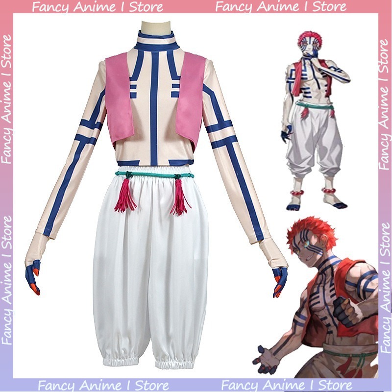 Anime Akaza Copsplay Costume H – Mens Fashion Vest Bewertung und Preis