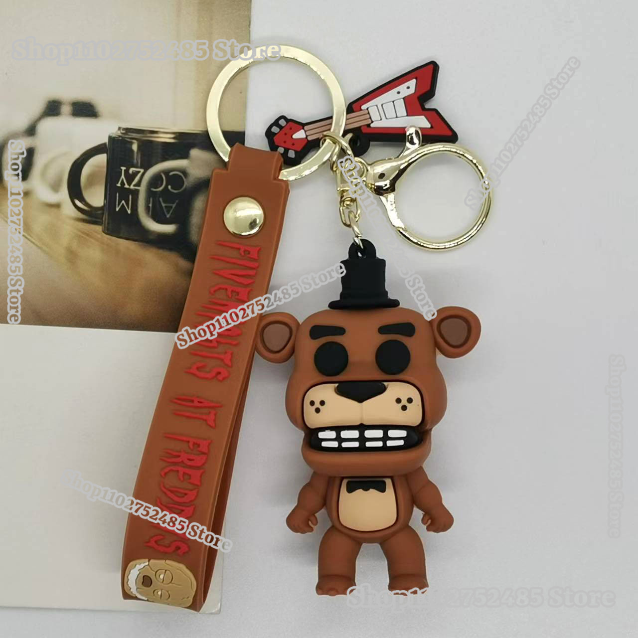 5pcs Cartoon Anime FNAF Figure – Men Fashion Key Bewertung und Preis
