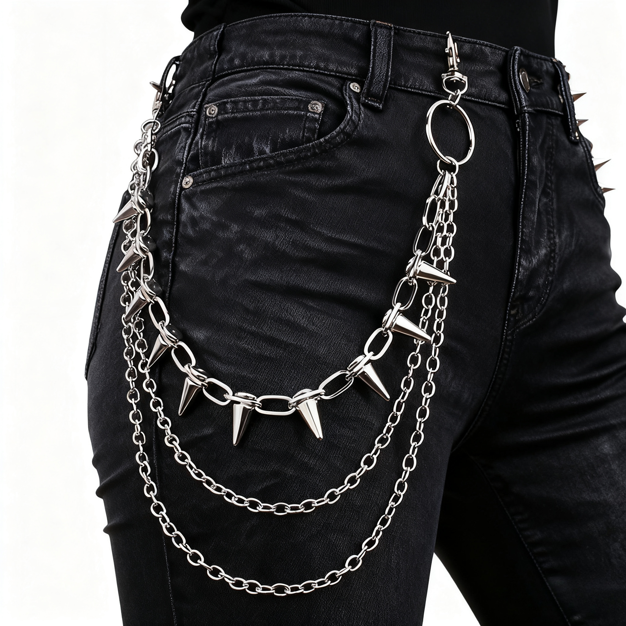 Unisex Hip Hop Punk Rock Metal – Men Fashion Key Bewertung und Preis