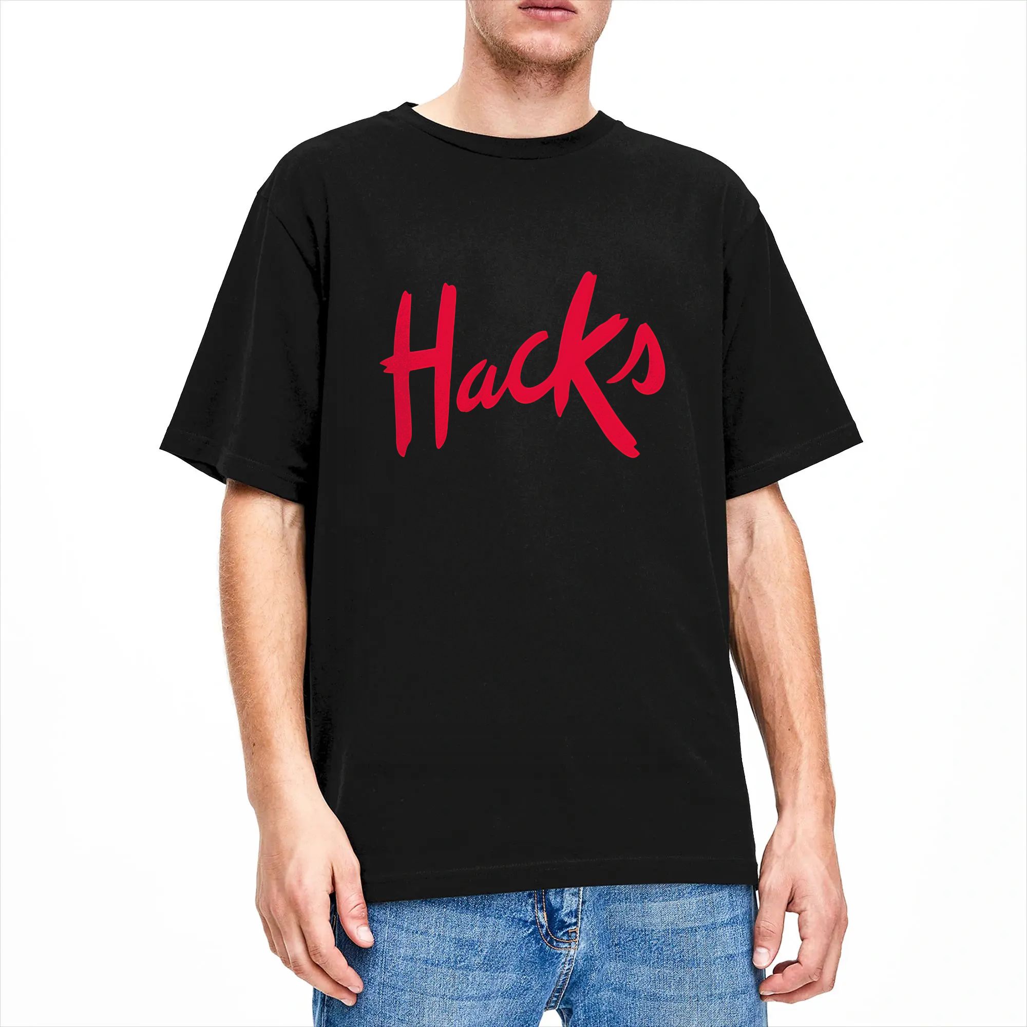 Hacks logo Cotton T Shirt For  – Mens Fashion Hacks Bewertung und Preis