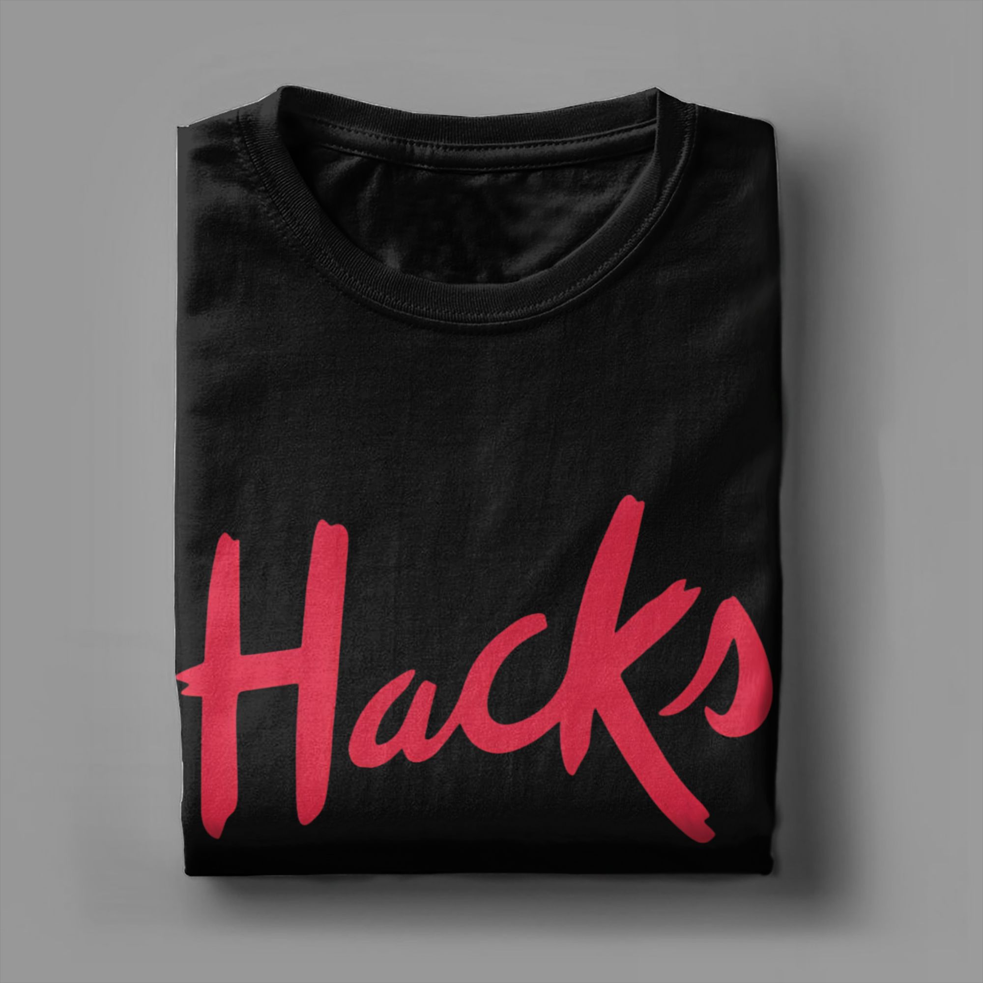 Hacks logo Cotton T Shirt For  – Mens Fashion Hacks Bewertung und Preis