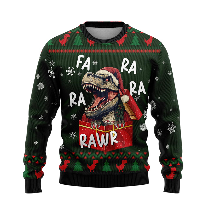 In Funny Dinosaur Ugly Christm – Mens Xmas Fashion Bewertung und Preis