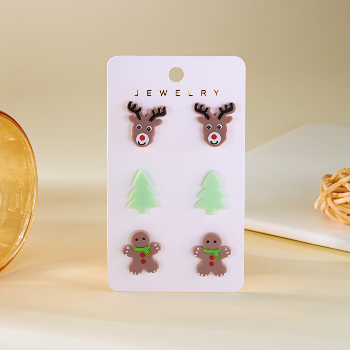 Christmas Holiday Stud Earring – Mens Xmas Fashion Bewertung und Preis