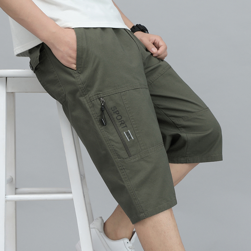 Mens Cargo Shorts Knee Pants Z – Jogger Sweatpants Men Bewertung und Preis