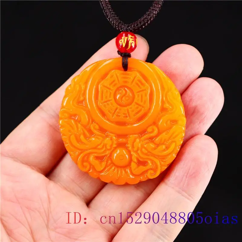 Yellow Jade Dragon Pendant Gif – Yellow Men'S Fashion Bewertung und Preis