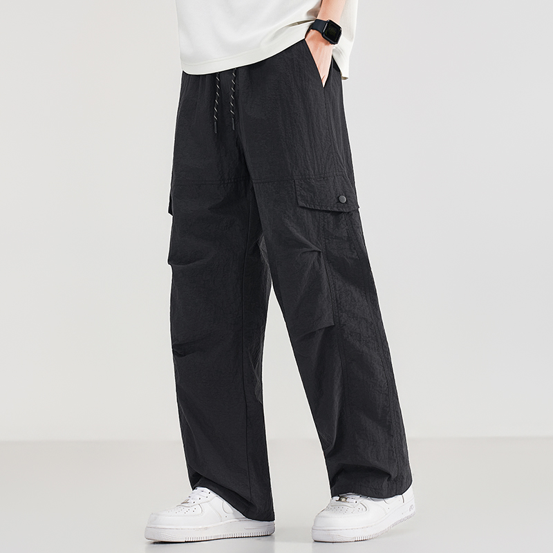 Summer Men's Workwear Wide Leg – Jogger Sweatpants Men Bewertung und Preis