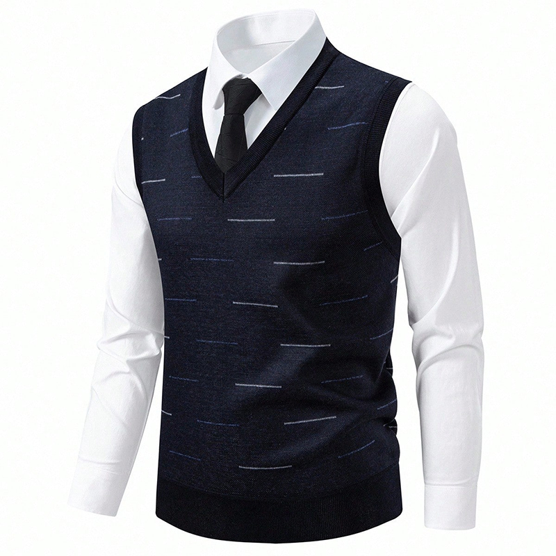2026 Men's Knit Vest V-Neck Fa – Mens Fashion Vest Bewertung und Preis