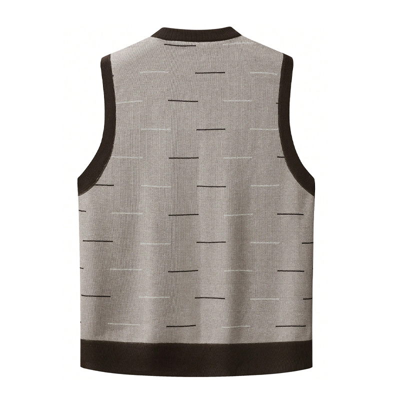 2026 Men's Knit Vest V-Neck Fa – Mens Fashion Vest Bewertung und Preis