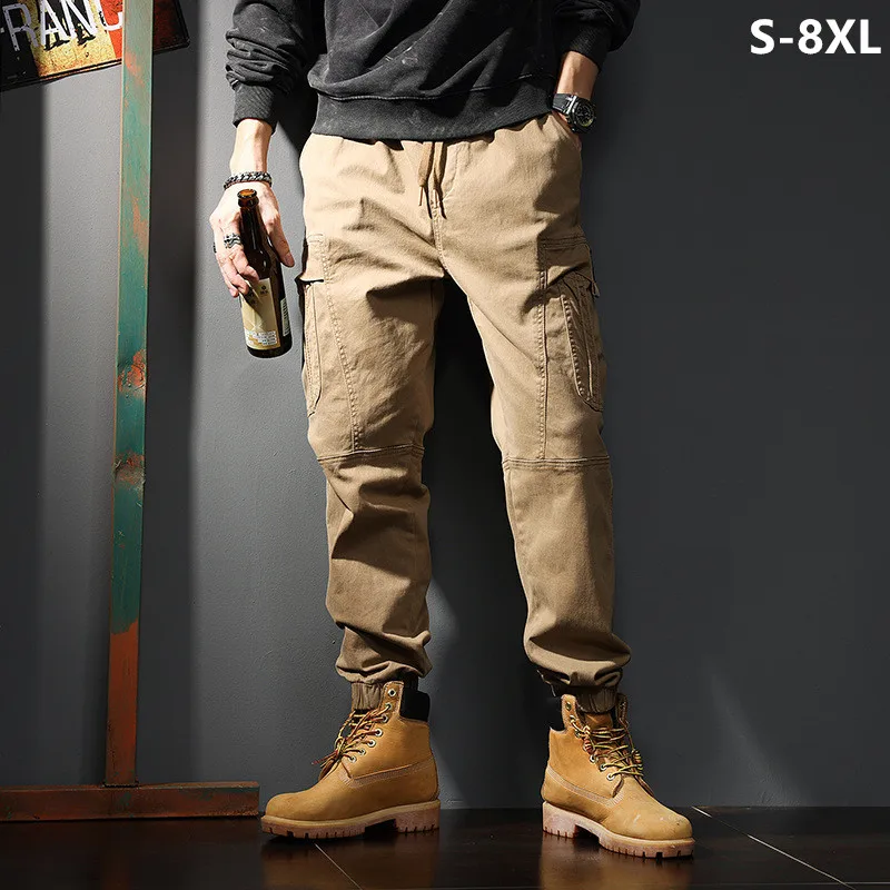 Loose Cargo Joggers Cotton Swe – Jogger Sweatpants Men Bewertung und Preis