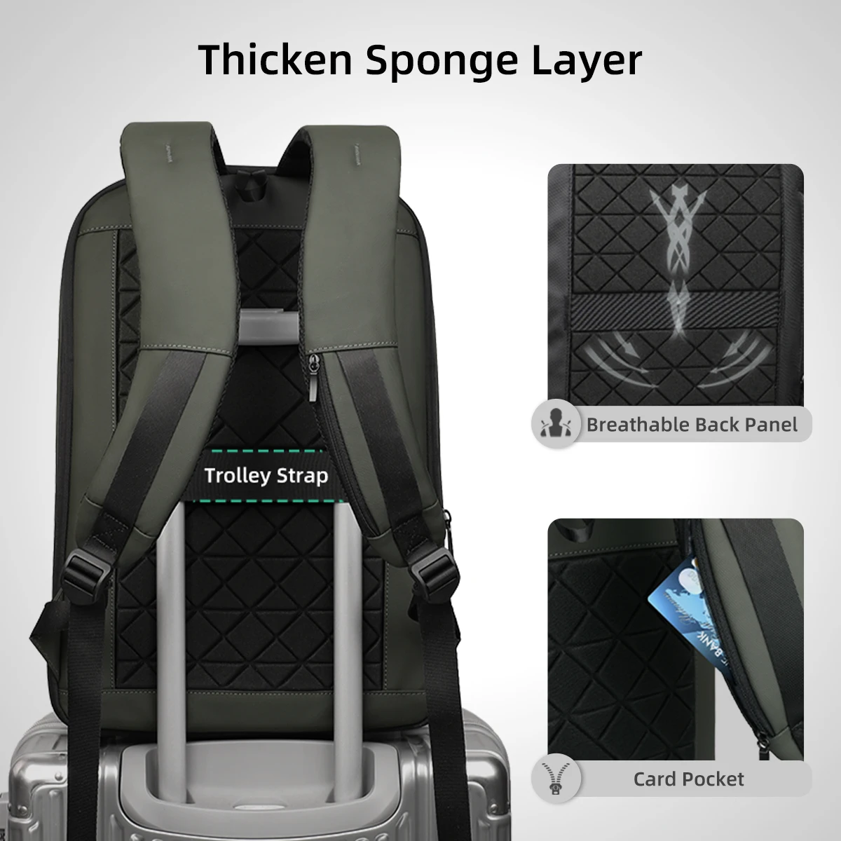 HK Expandable Business Backpac – Men Fashion Key Bewertung und Preis