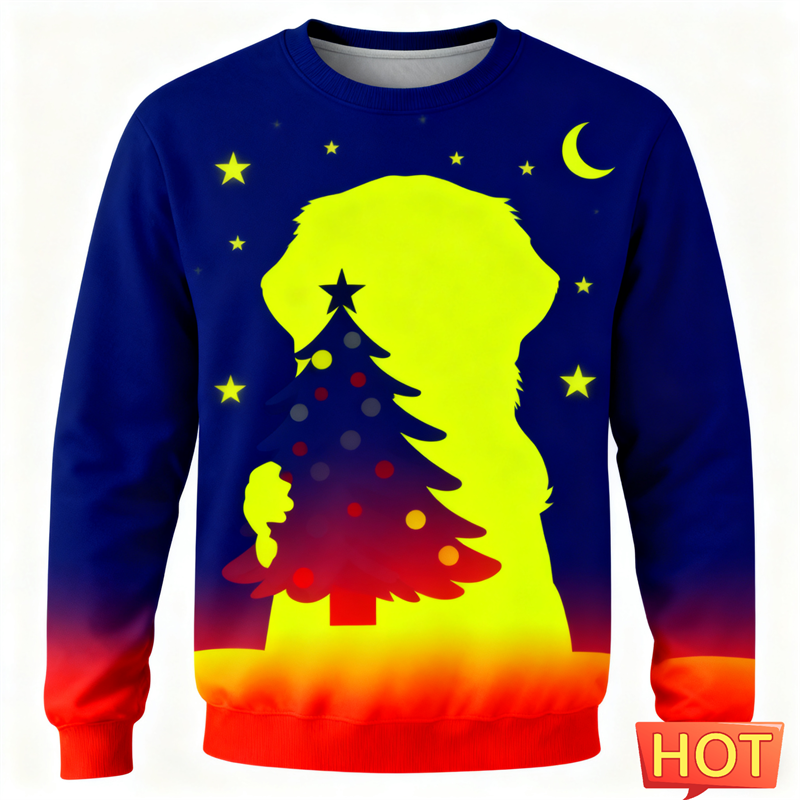 2026 New Golden Retriever Grap – Mens Xmas Fashion Bewertung und Preis