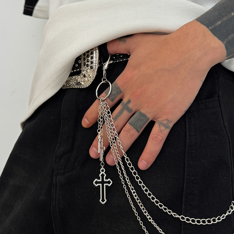 New Retro Punk Rock Cross Pant – Men Fashion Key Bewertung und Preis