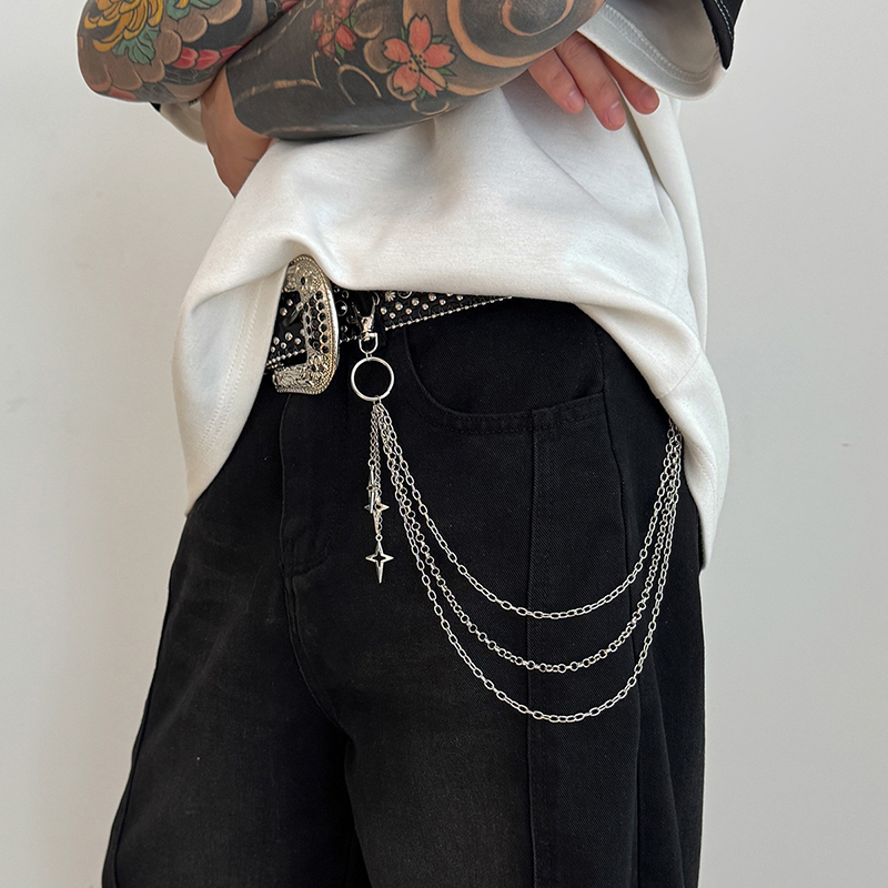 New Retro Punk Rock Cross Pant – Men Fashion Key Bewertung und Preis