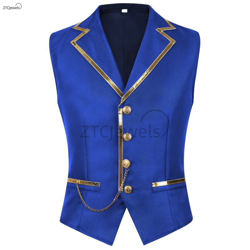 New Men's Medieval Cosplay Ves – Mens Fashion Vest Bewertung und Preis