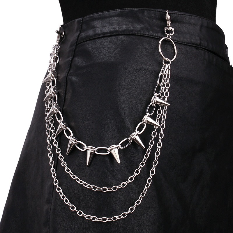 Hip Hop Punk Rock Metal Pants  – Men Fashion Key Bewertung und Preis