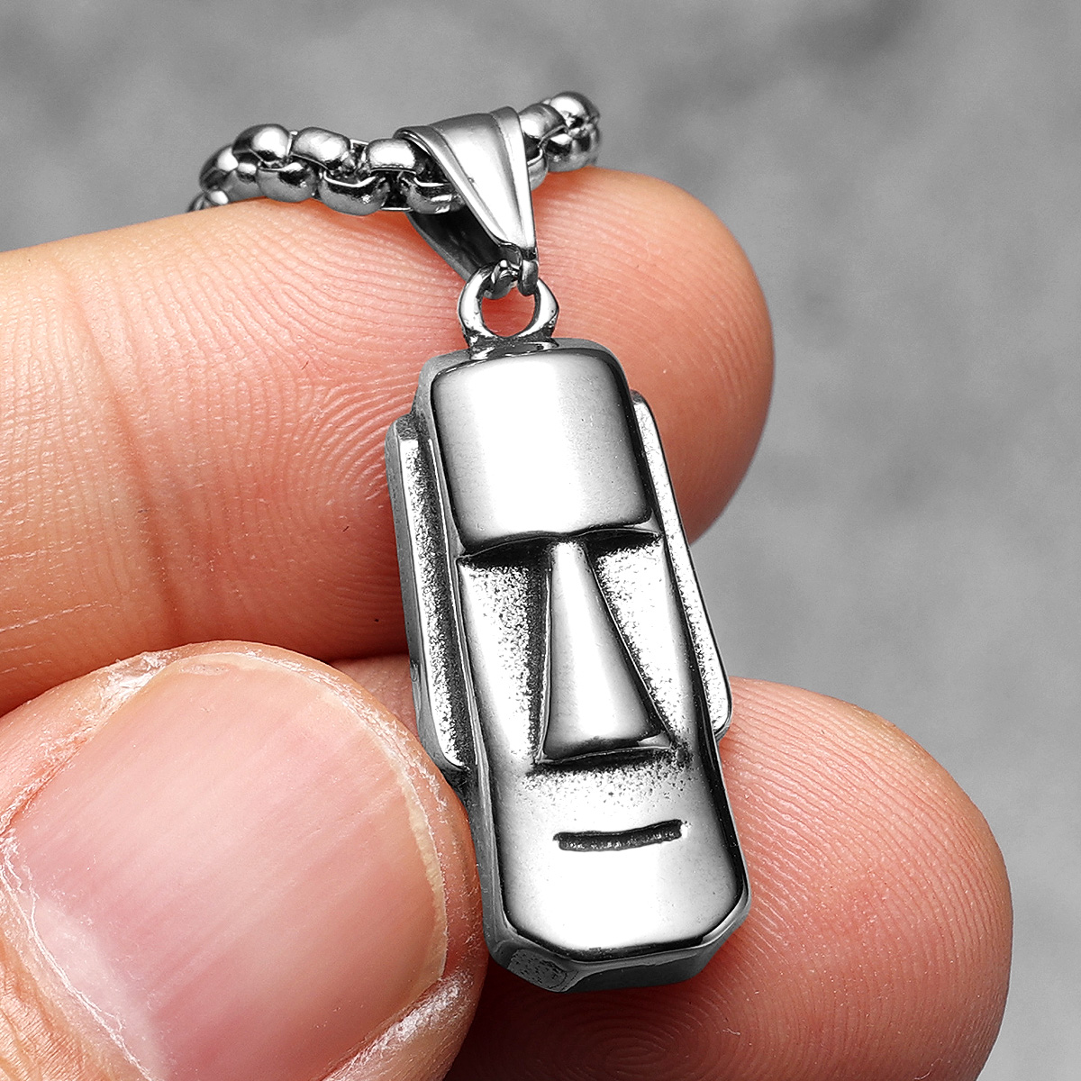 Moai Pendants Statue Necklaces – Mens Xmas Fashion Bewertung und Preis