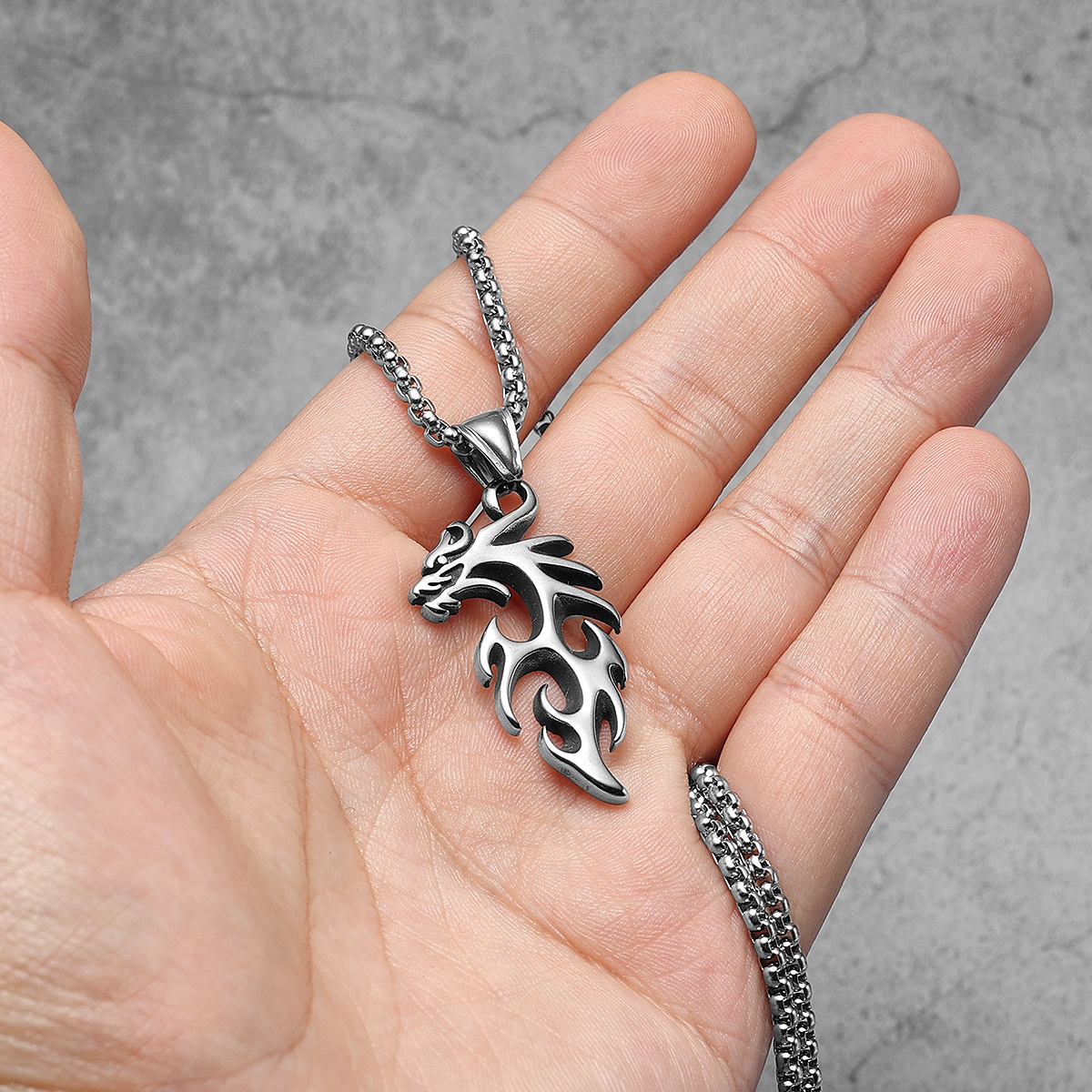 Dragon Pendants 316L Stainless – Mens Xmas Fashion Bewertung und Preis