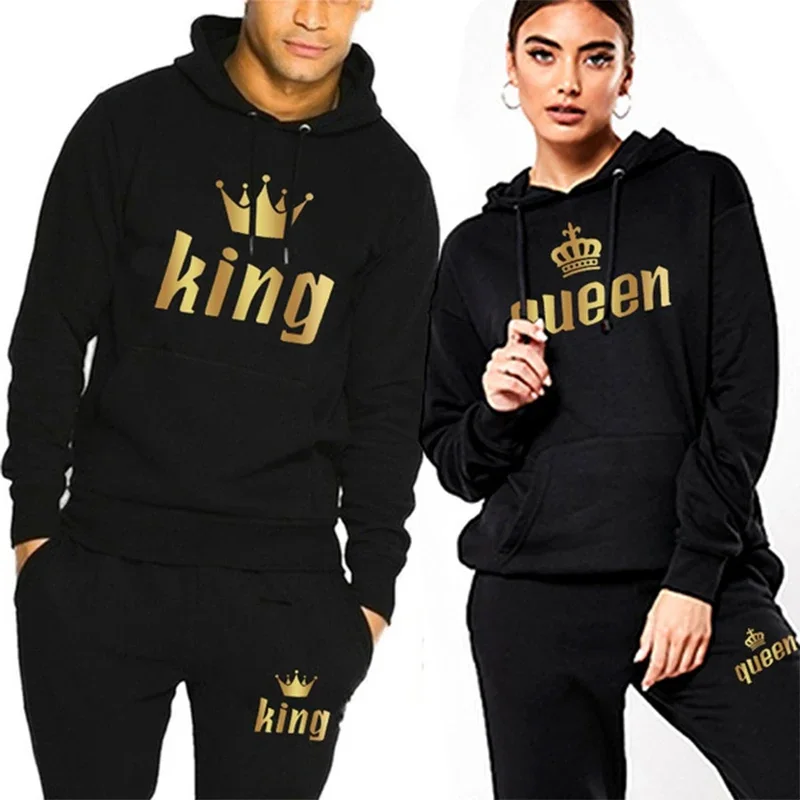 Men Women Tracksuit King And Q – Jogger Sweatpants Men Bewertung und Preis