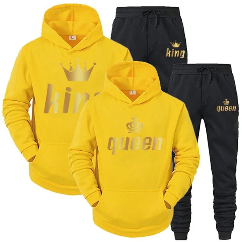Men Women Tracksuit King And Q – Jogger Sweatpants Men Bewertung und Preis