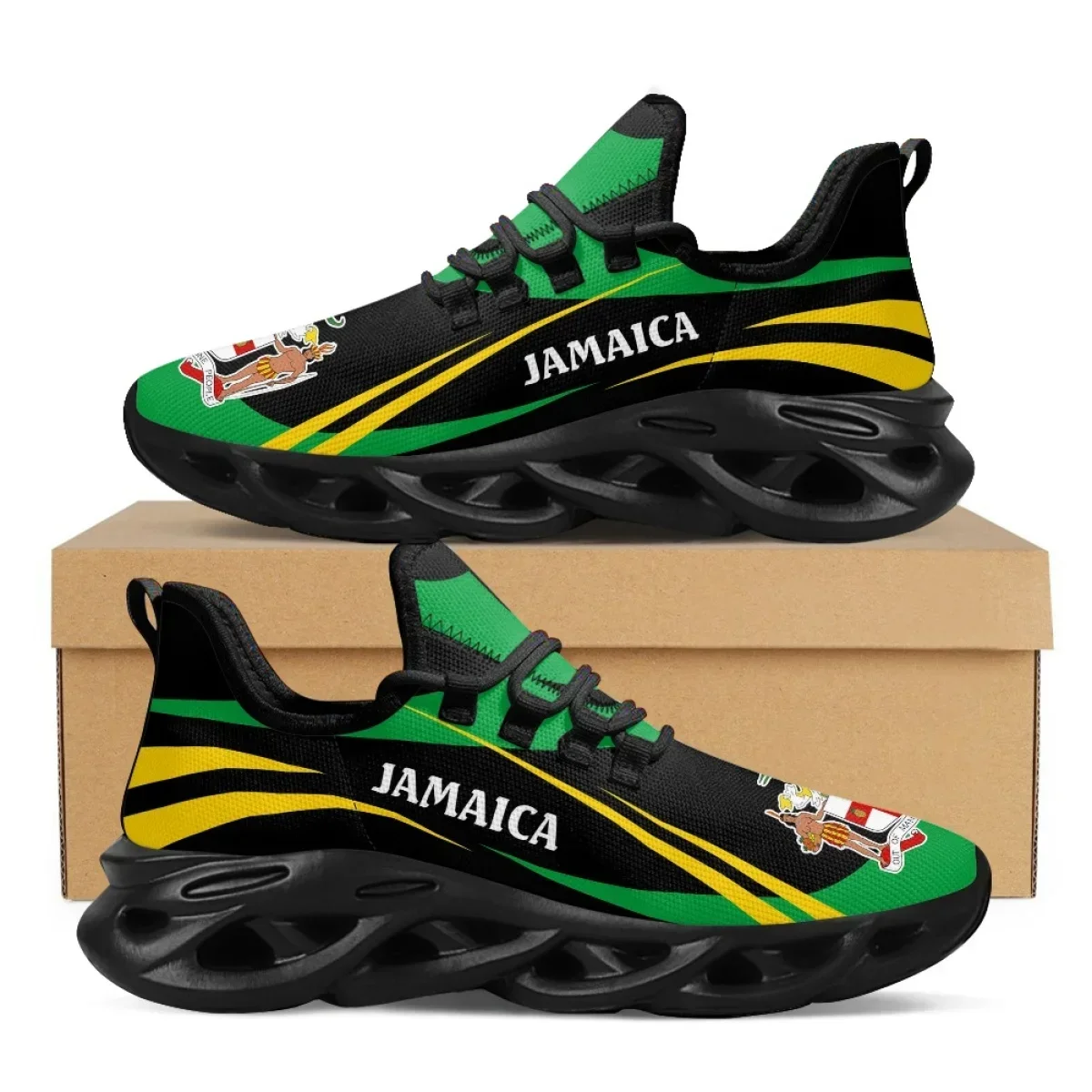 Jamaica Flag Print Shoes Men S – Men'S Fashion Running Shoes Bewertung und Preis