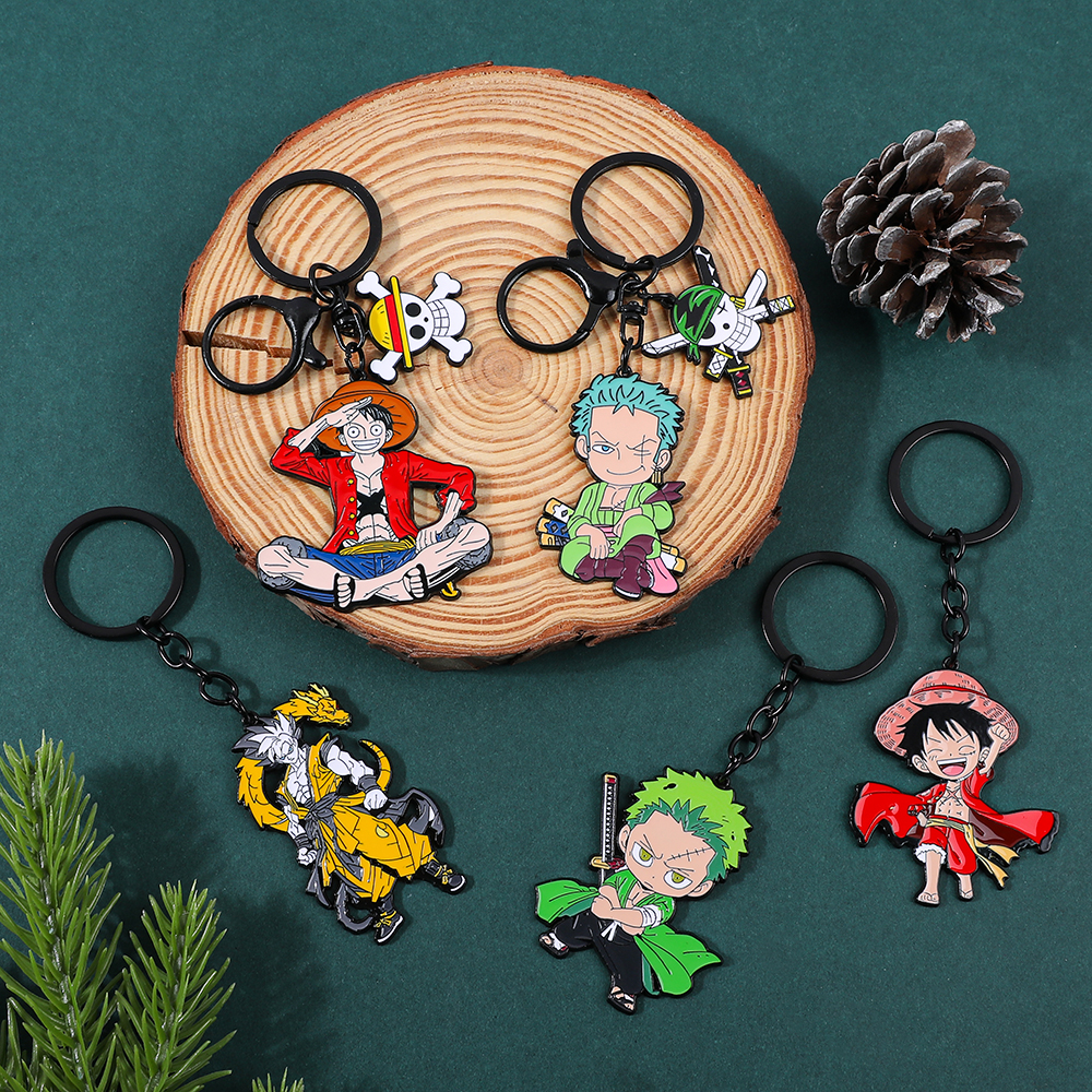 One Piece Anime Keychain Featu – Men Fashion Key Bewertung und Preis