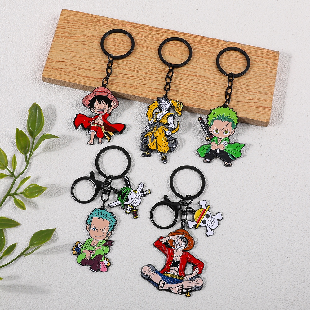 One Piece Anime Keychain Featu – Men Fashion Key Bewertung und Preis