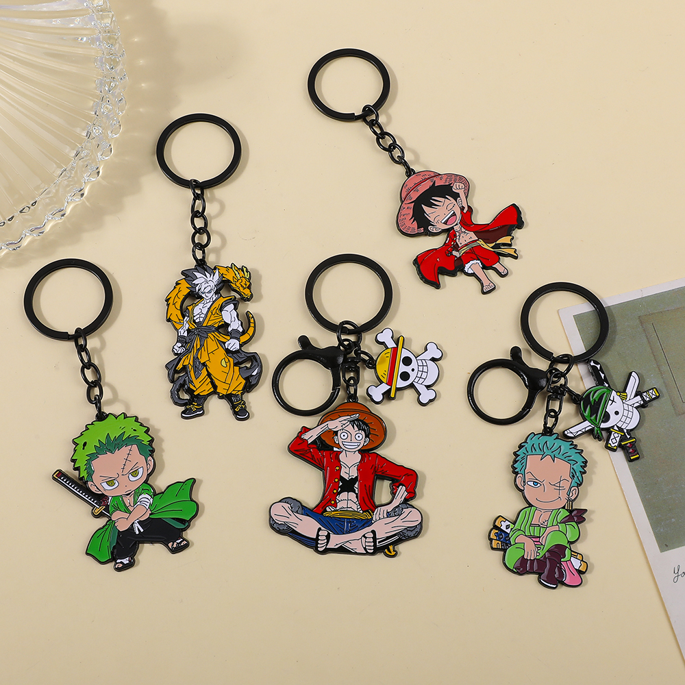 One Piece Anime Keychain Featu – Men Fashion Key Bewertung und Preis
