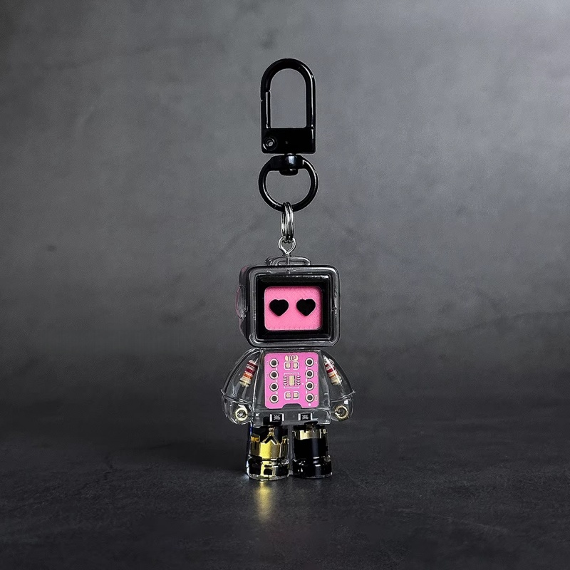New Luminous Robot Keychain, B – Men Fashion Key Bewertung und Preis