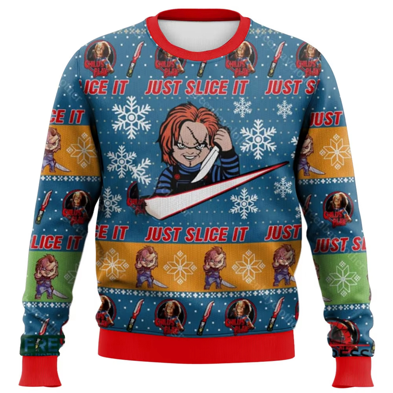Fashion Chucky Graphic Ugly Ch – Mens Xmas Fashion Bewertung und Preis