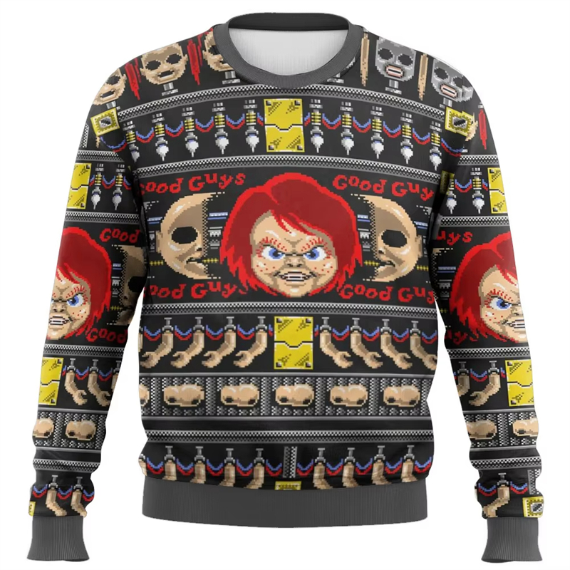 Fashion Chucky Graphic Ugly Ch – Mens Xmas Fashion Bewertung und Preis