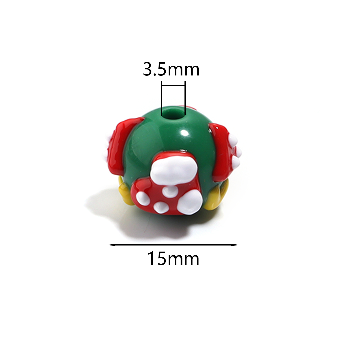 5pcs/lot Chrismas Acrylic Bead – Mens Xmas Fashion Bewertung und Preis
