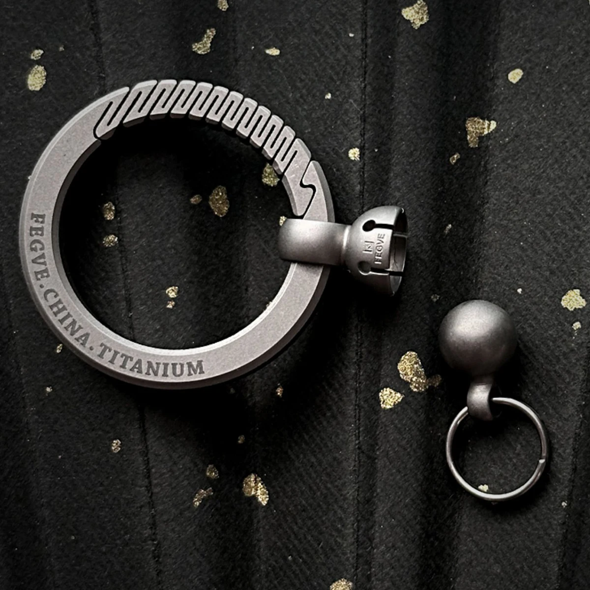 360° Titanium Key Chain Men Wo – Mens Xmas Fashion Bewertung und Preis